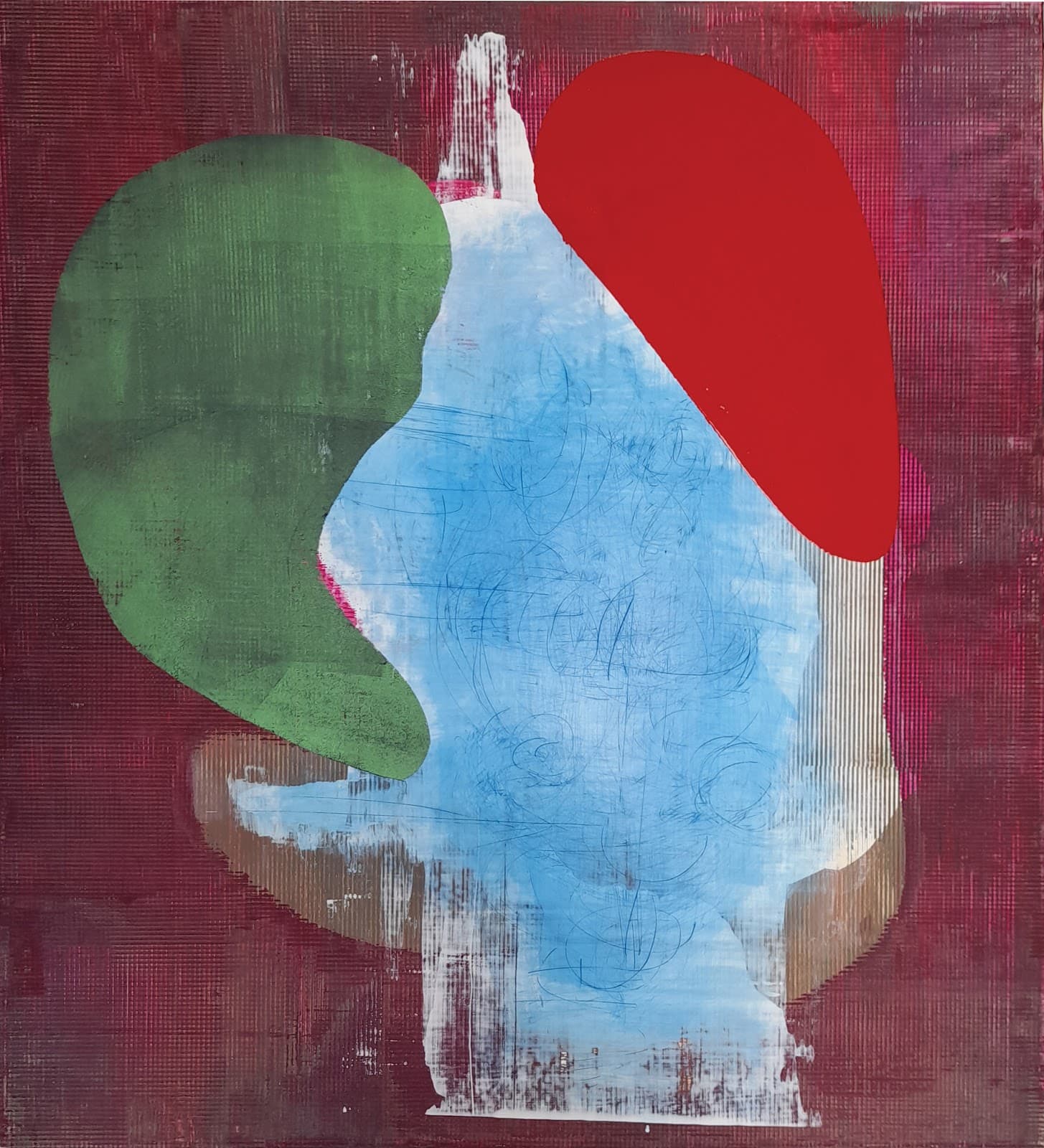 두상연구 - 가르마가 있는 두상1