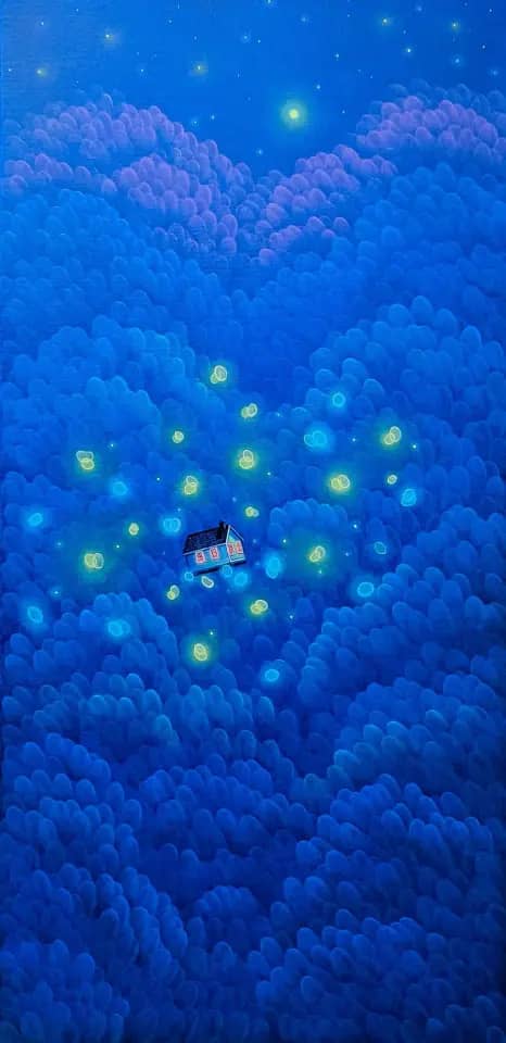 Dream Haven, Oil on canvas 2025 by Yoon Gyeom