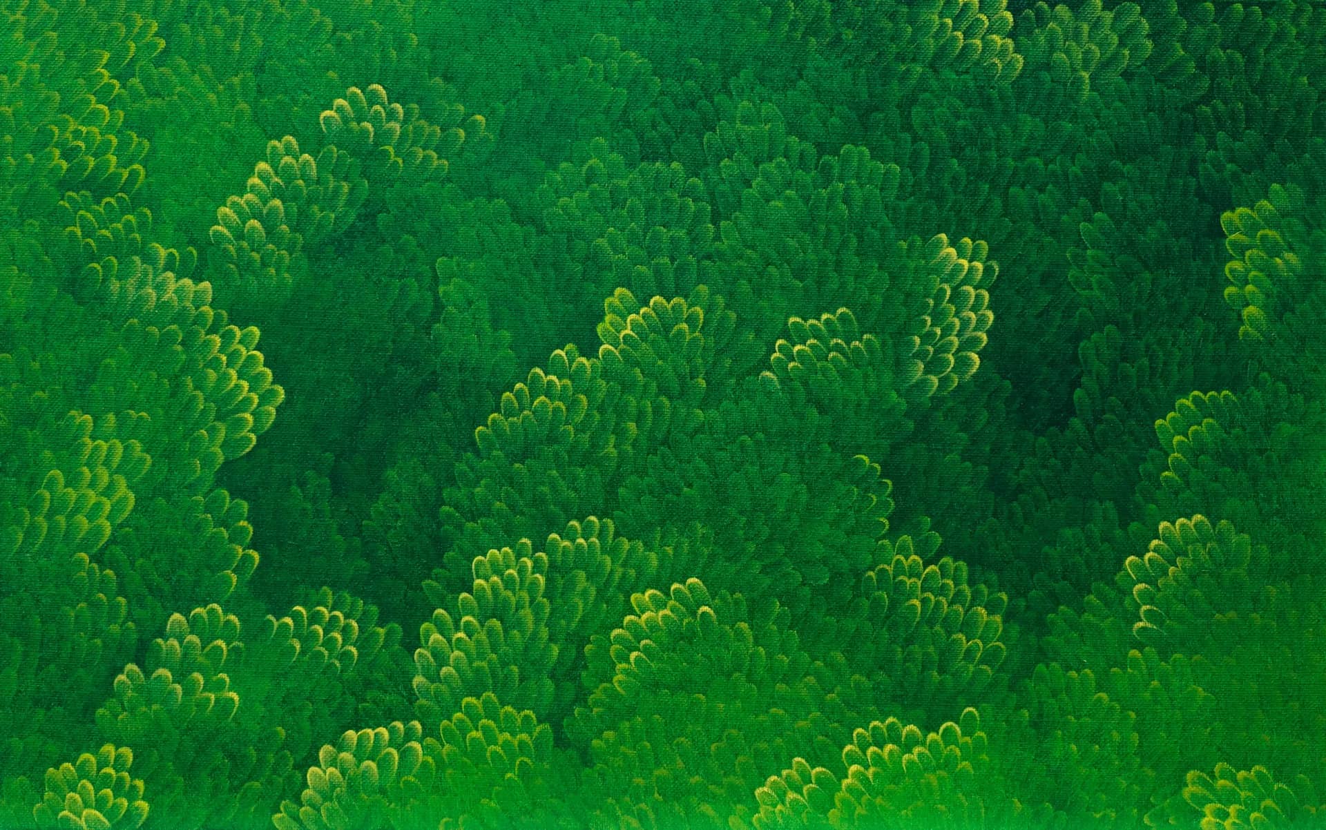 GreenForest (2), oil on canvas 2016 - 윤겸