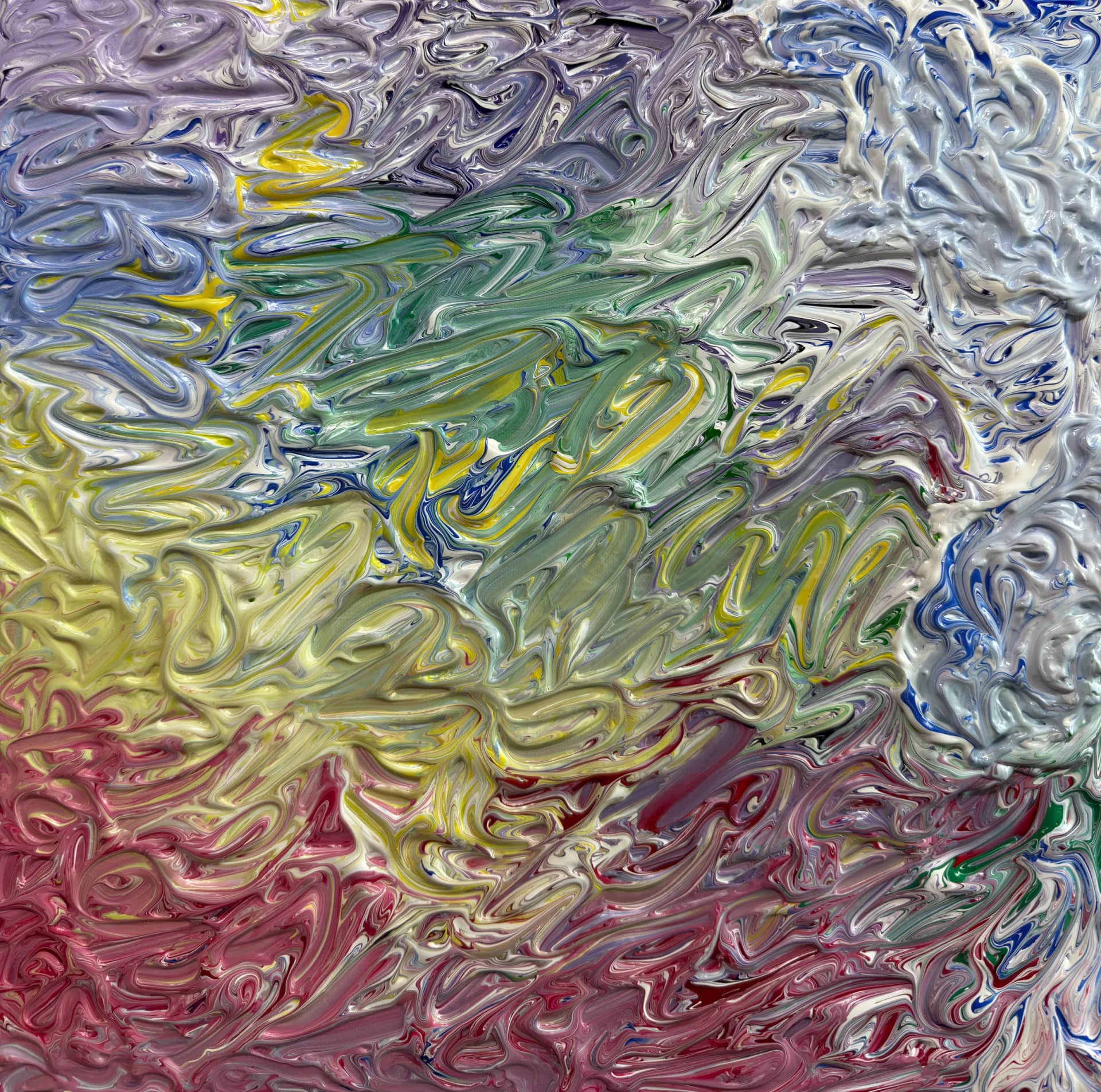 Light Is Landscape, Acrylic on canvas 2026 by DUNGZAK CESTLAVIE