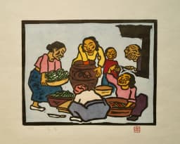 Kimjang (Making Kimchi)