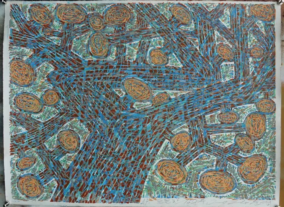 Sturdy Persimmon Tree, 2025 by Lee Yunyeop