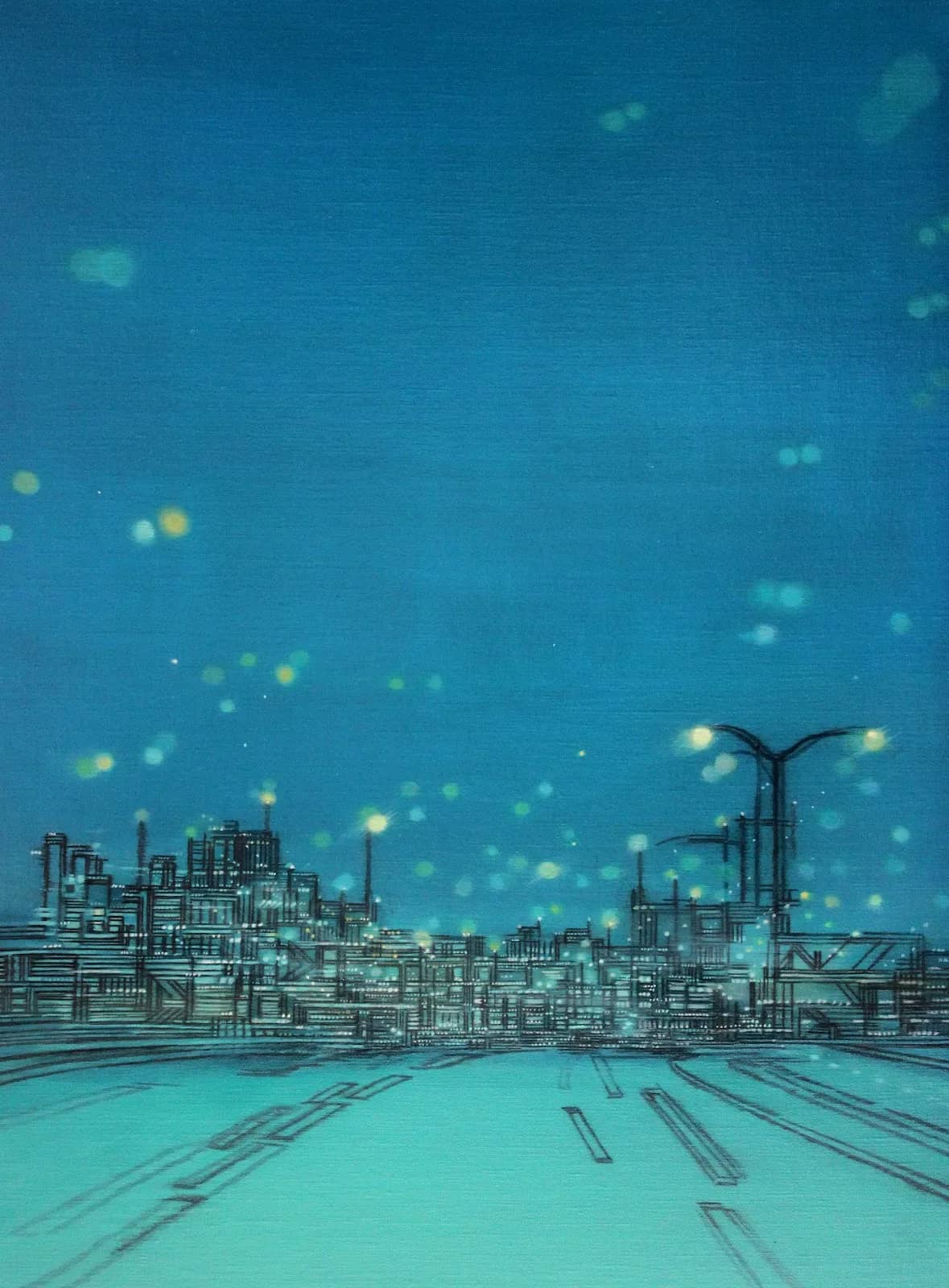그곳, Oil on canvas 2022 - 정미정