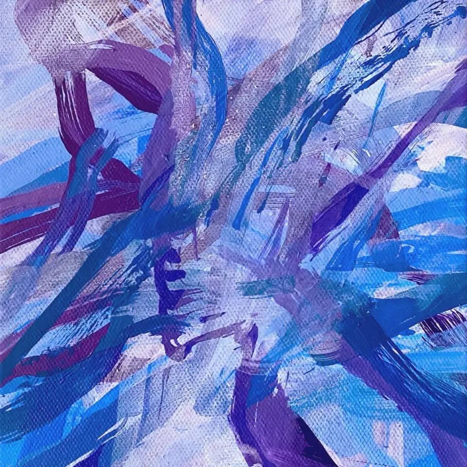 Returning around 2, Oil on canvas 2025 by Kim Reisi