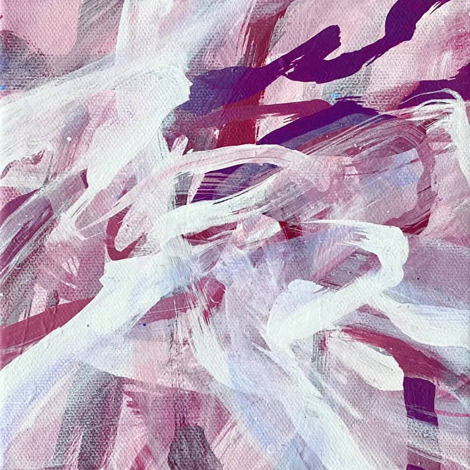 Returning around 4, Oil on canvas 2025 by Kim Reisi