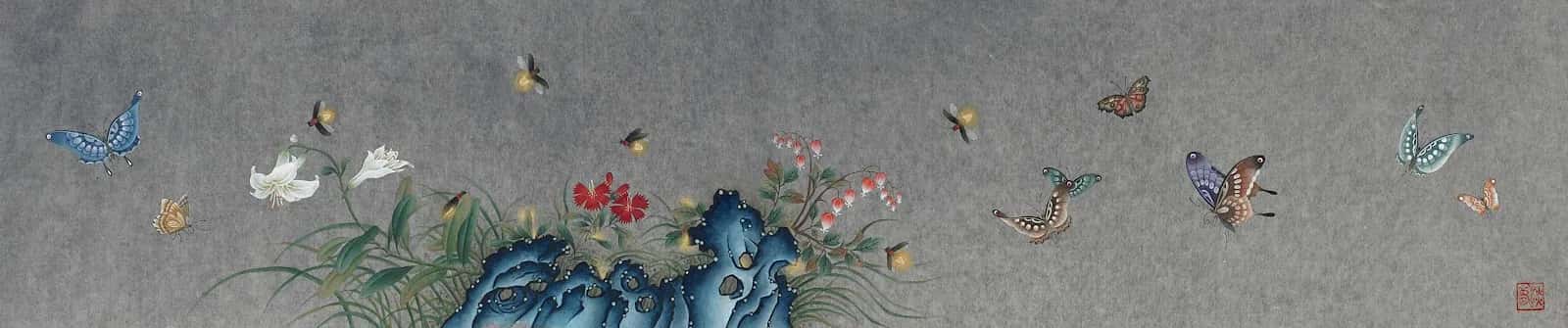 From the Hands of Hwagakjang to the Folk Painting of Dammong: Sin Yeri's Firefly, Flower, and Butterfly