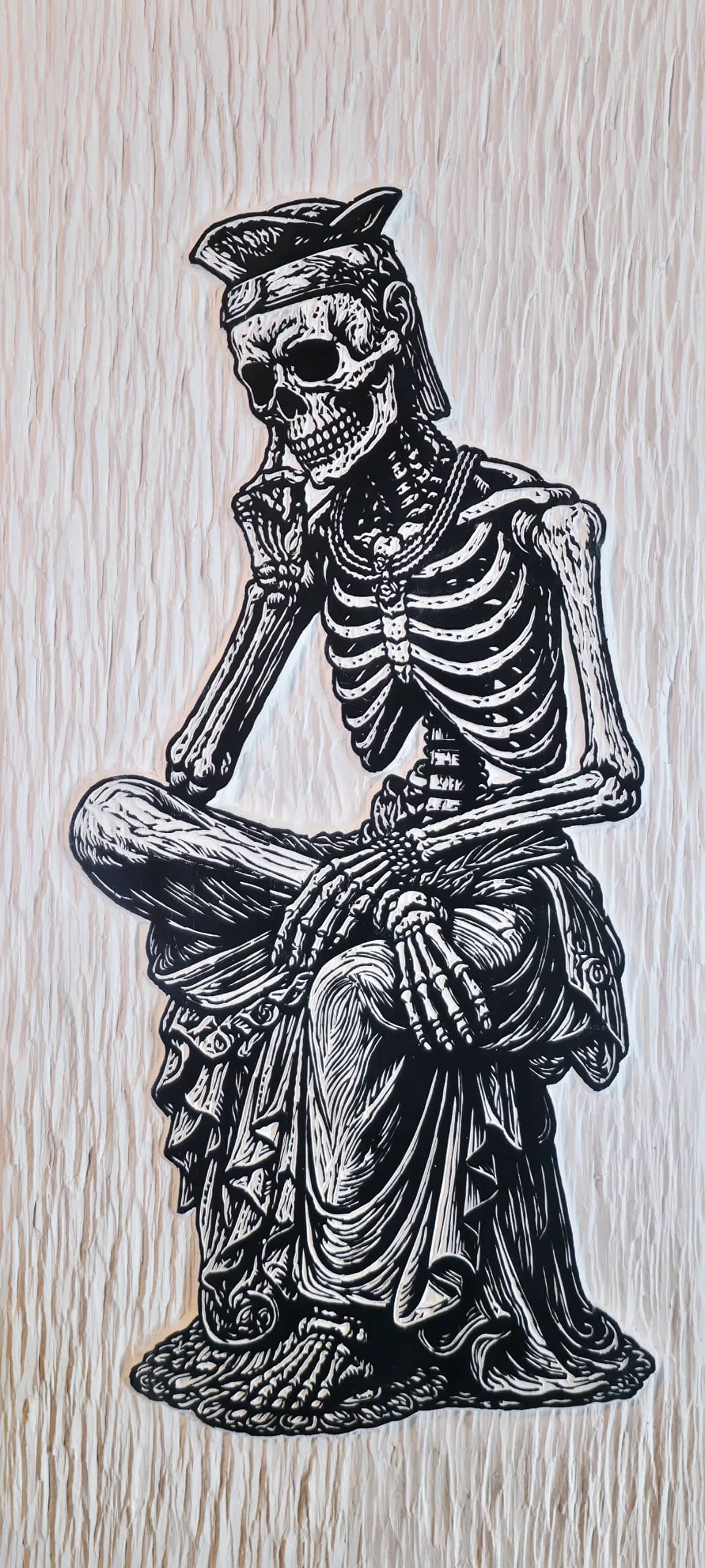 무제, Woodcut by 정찬민