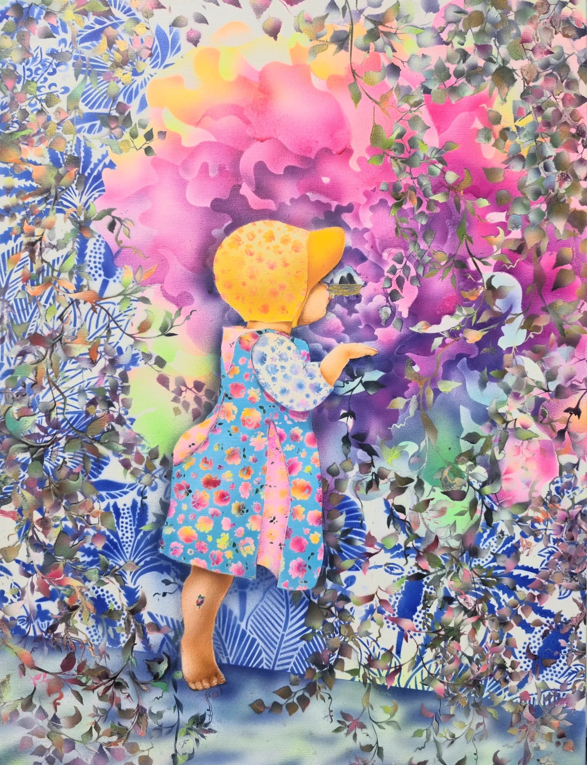 달달한 생명수, Oil on canvas 2026 by 박현정
