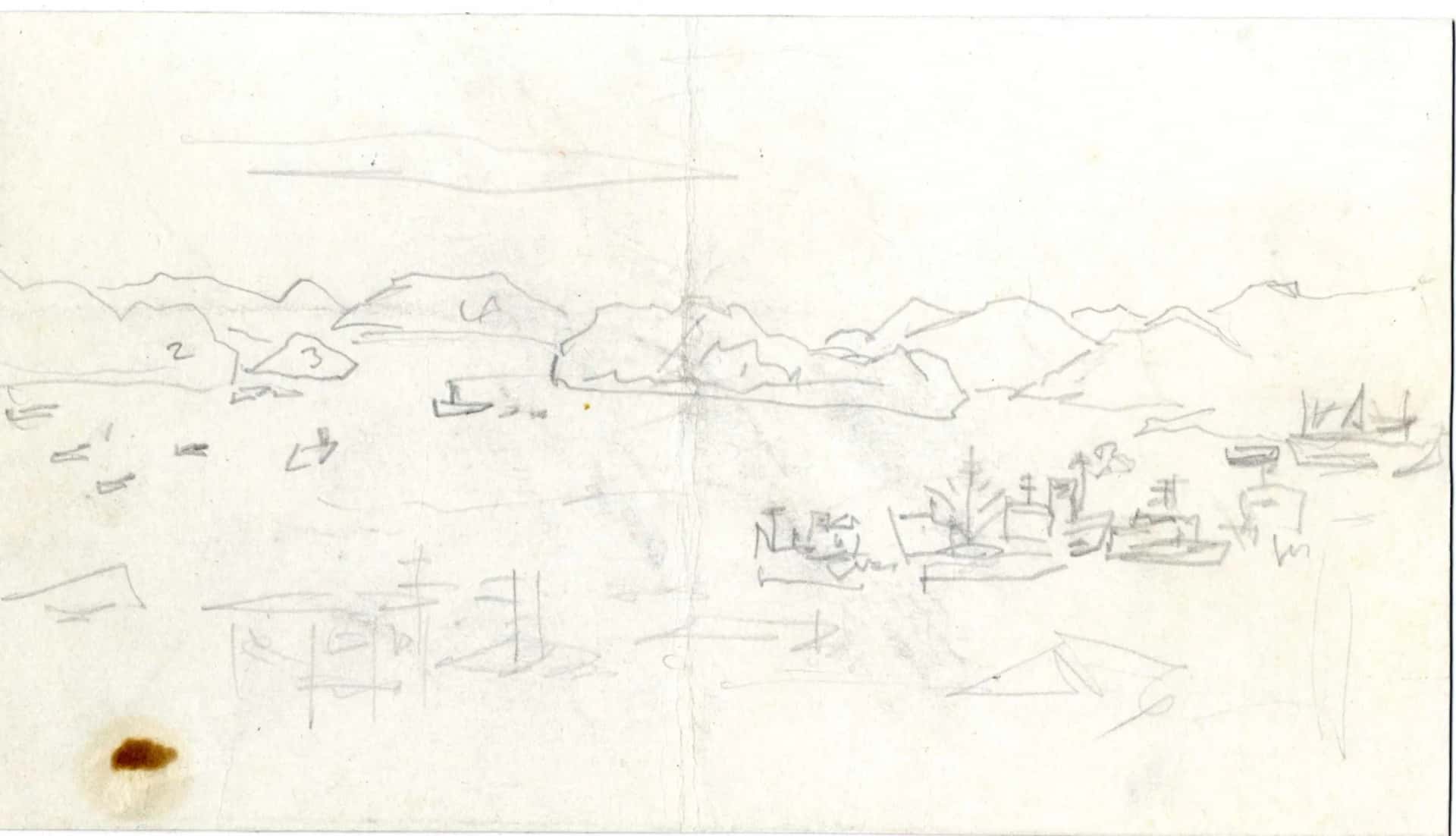현관을 여는 작은 그림