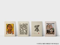 Art Cards · Lee Oh-deok Set (4)