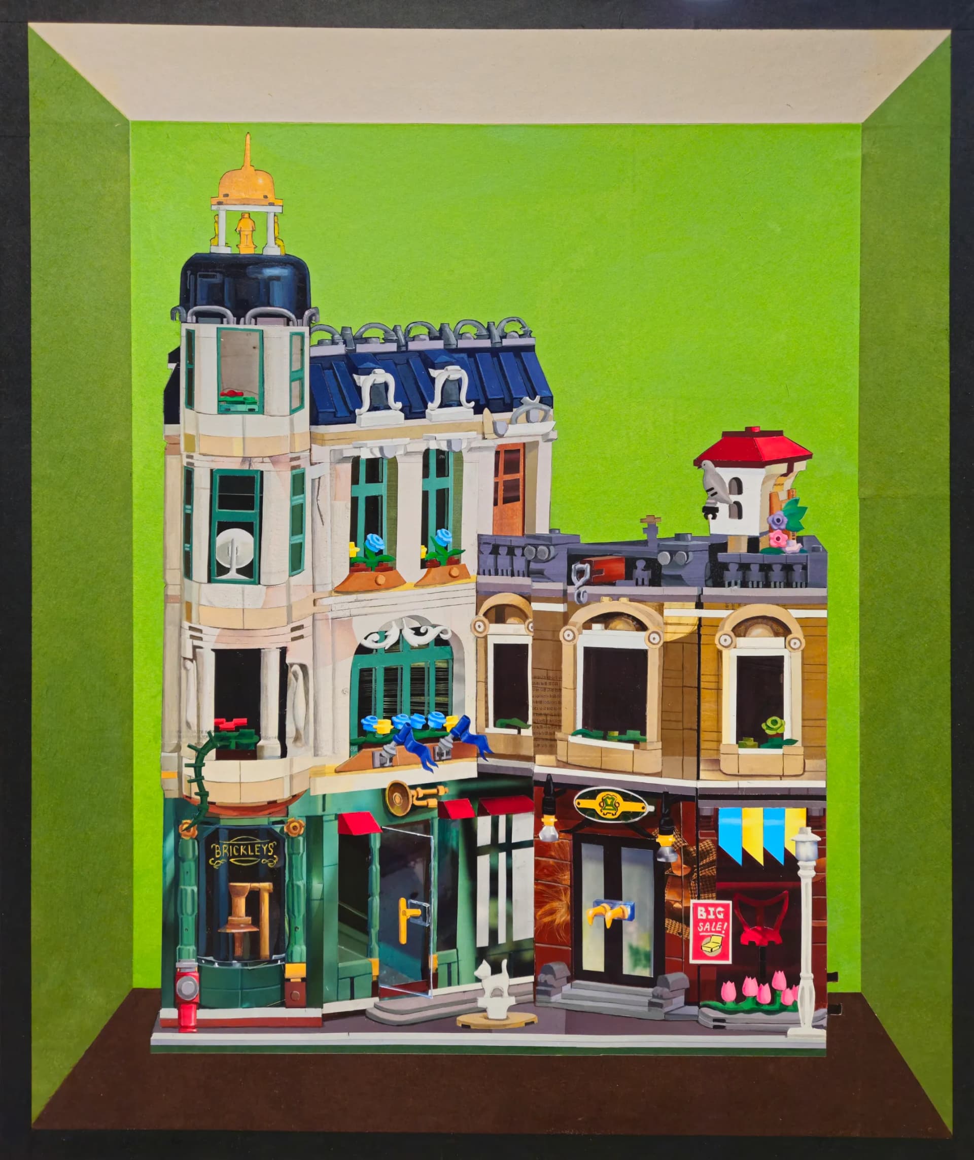 wishlist-2, Mixed media on canvas (magazine,korean paper) 2026 - 신연진