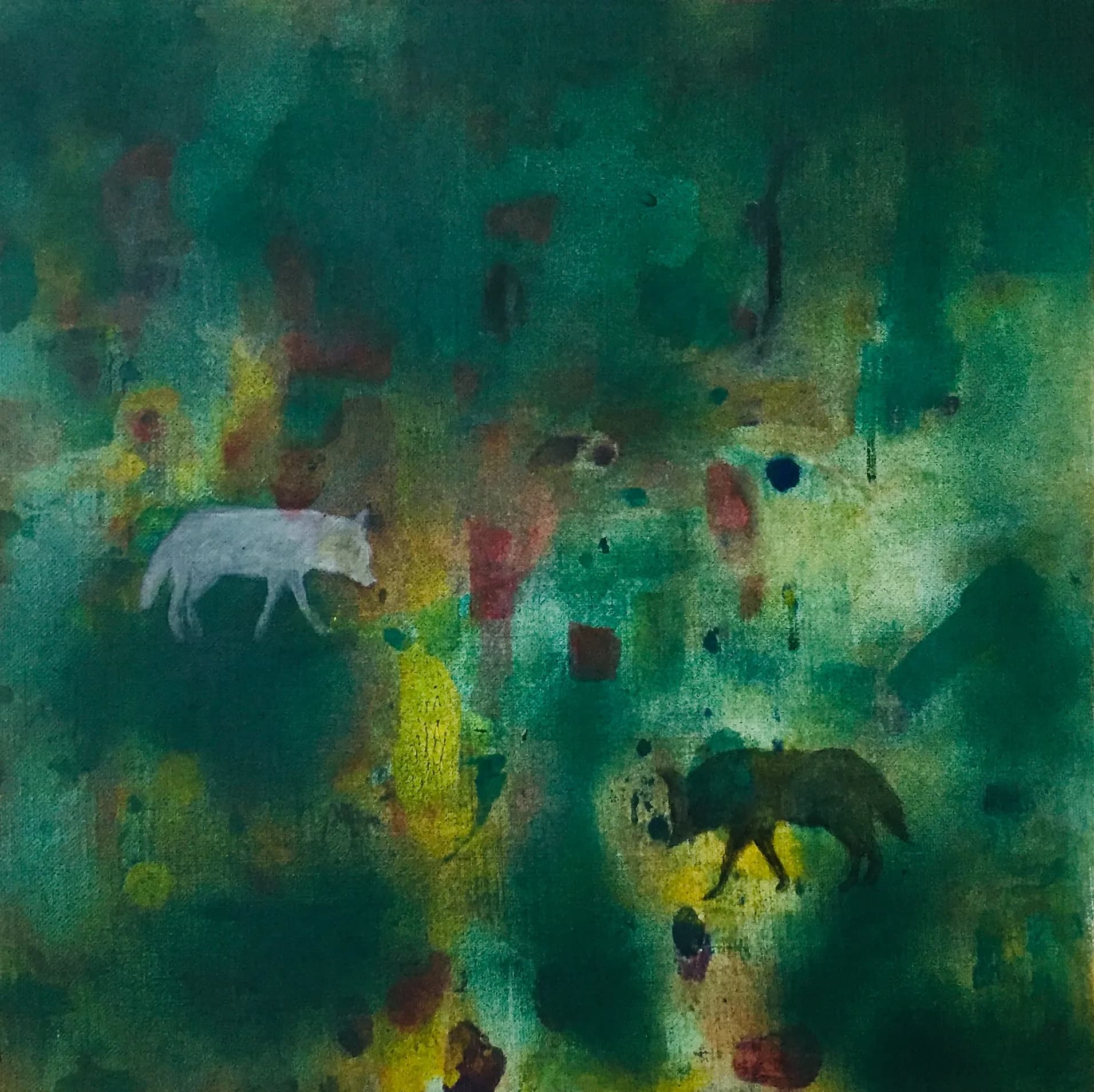 너무늣은 안녕 Hello too late(5), 캔버스에 아크릴 canvas on acrylic 2020 - 황의순