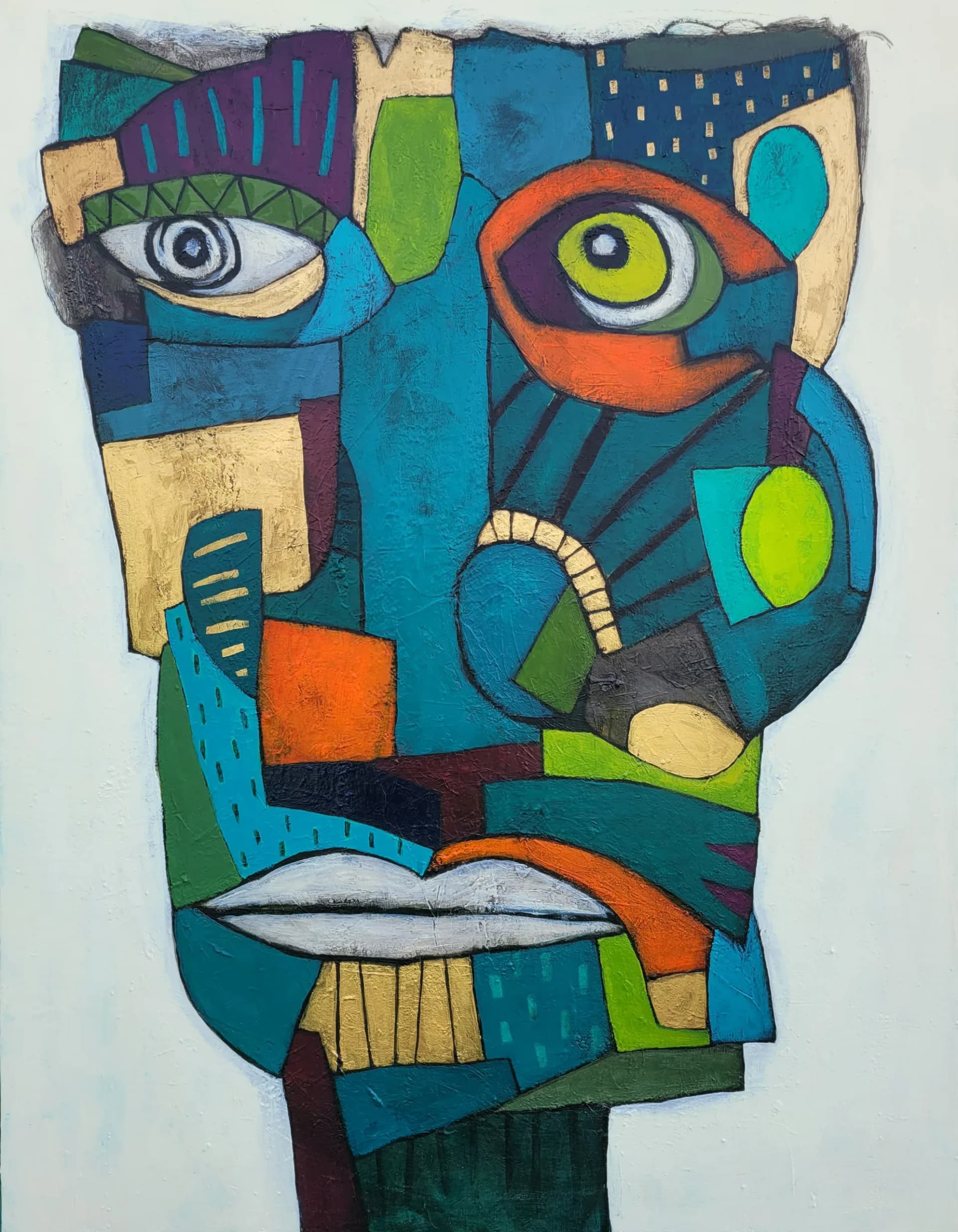 From Revolutionary to Painter: Nam Jinhyun's Faces, a Language of Geometry