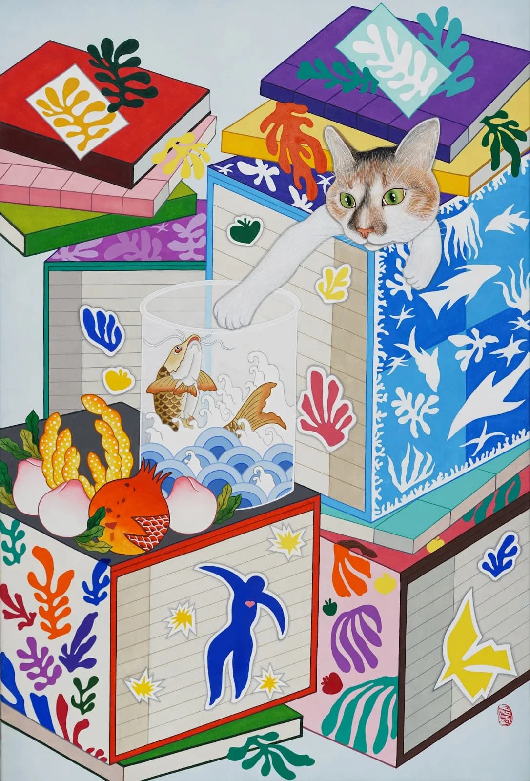 Chaekgeori x Henri Matisse - Lee Munhyeong