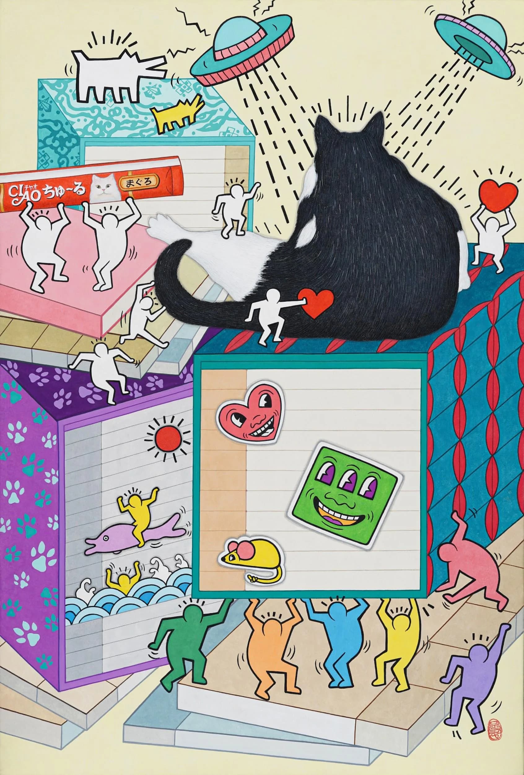 Chaekgeori x Keith Haring