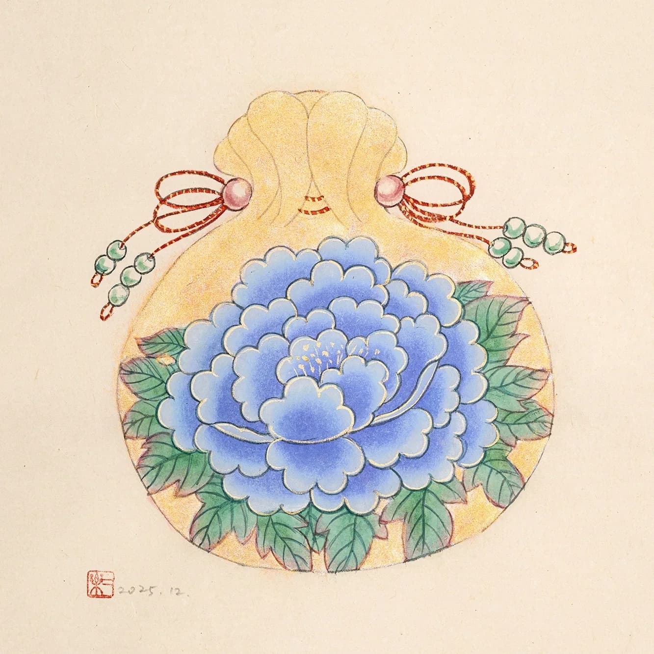 Carrying the Line of Goryeo Buddhist Painting: Jo Irak's Hanji and Stone Pigment