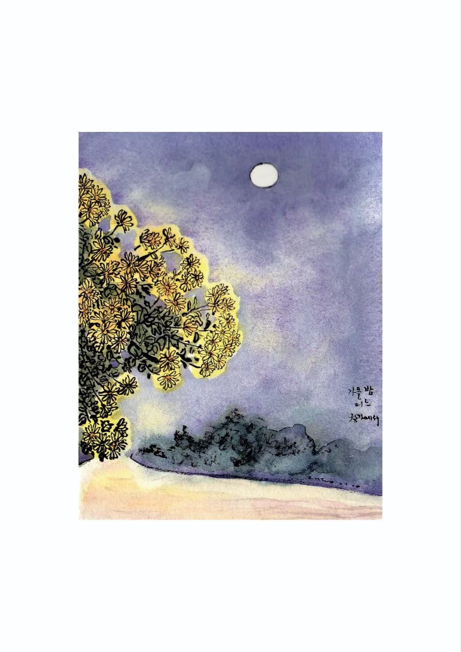 Winter Night, From a Windowsill