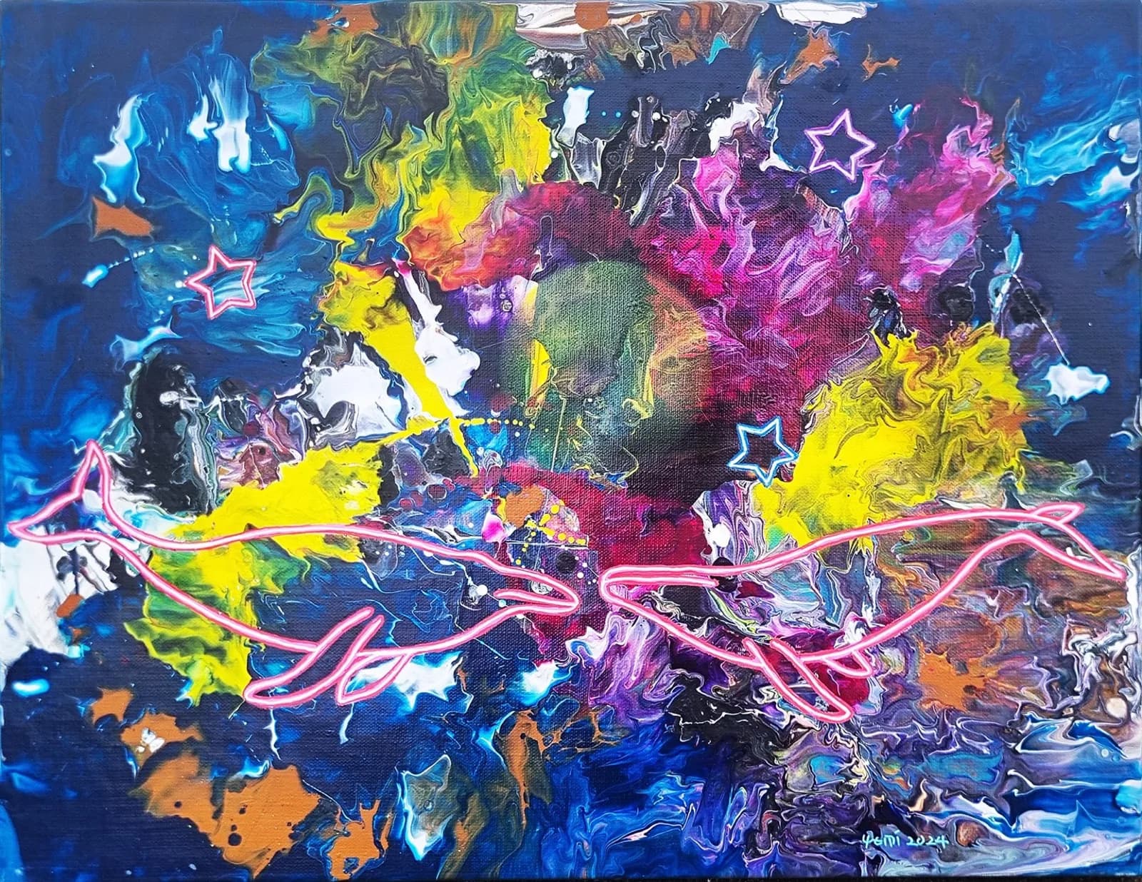 A KAIST Engineer's Dream of Flamingos: The Life Paintings of Yemi Kim