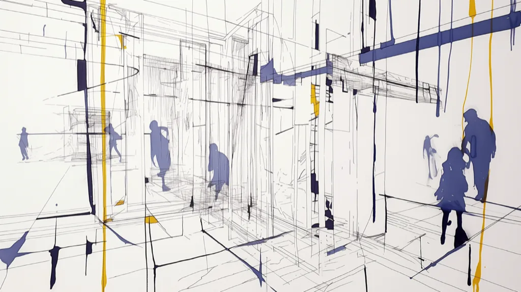 y&b drawing, Digital print - Park Jihye